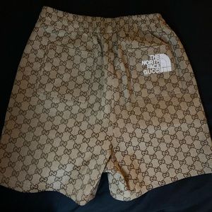 Gucci X The North Face Print Shorts